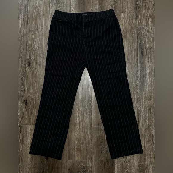 Dockers Pants - Dockers Charcoal Pinstripe Trousers